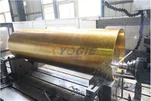 Carrete de acero de fundición centrífuga personalizado para laminador y placa de aluminio